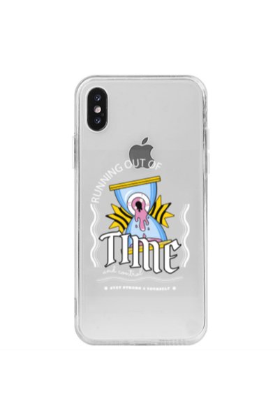 Other Apple iPhone Xs Max Running out of time Transparent Silicone TPU Θήκη