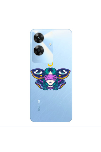 Other Realme Note 60 Eye in my ear Transparent Silicone TPU Θήκη