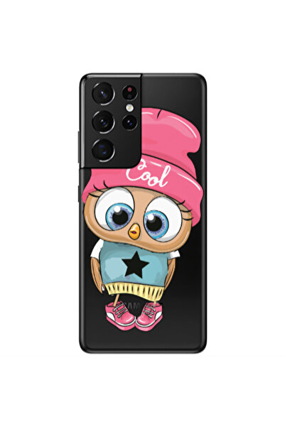 Other Samsung S21 Ultra Cool Star Transparent Silicone TPU Θήκη