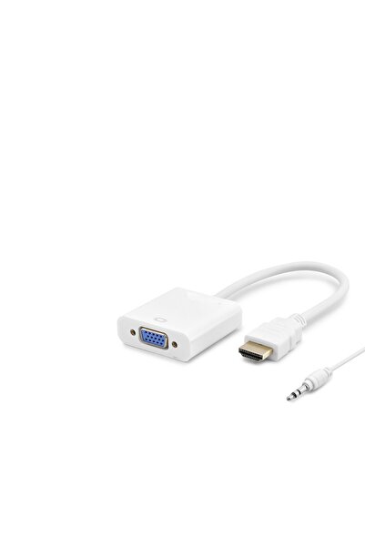 Skygo راميا بريميوم |   محول صور من HDMI إلى VGA مع مخرج صوت 1080P - أبيض HDX...