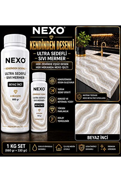 Nexo SIVI MERMER Sedefli * BEYAZ İNCİ *
