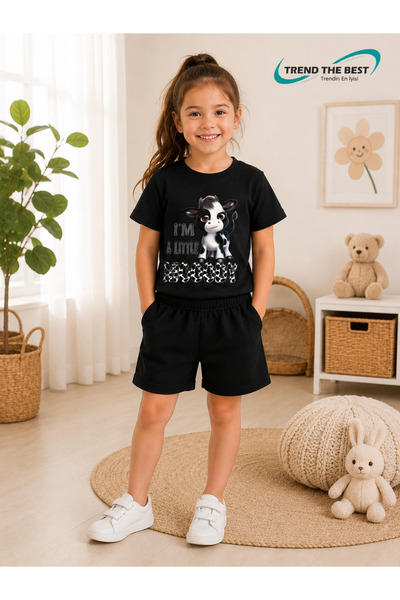 TREND THE BEST Trendin En İyisi Summer Mooody Sweet Capricorn Printed Girls' ...