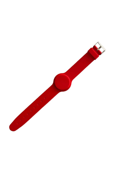 Etnicsaccessories Brățară de proximitate MIFARE (13.56MHz), silicon roșu CSW-...
