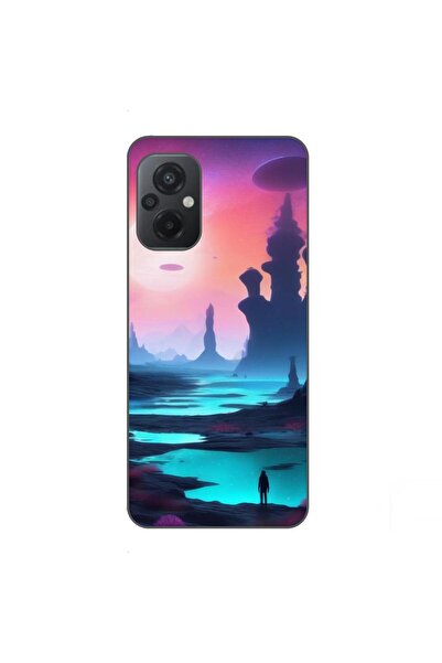 OEM Husa compatibila cu Xiaomi Poco M5 Silicon Gel Tpu Model Mystic Planet