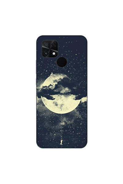 OEM Husa compatibila cu Xiaomi Poco C40 Silicon Gel Tpu Model Moon Climbing