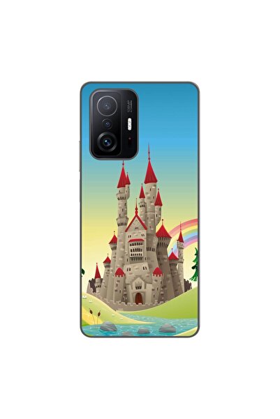 OEM Case compatible with Xiaomi Mi 11T, Mi 11T Pro Silicone Gel Tpu Castle Model