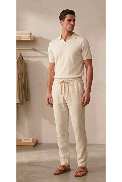 Rodi Erkek Jogger Keten Pantolon 1011