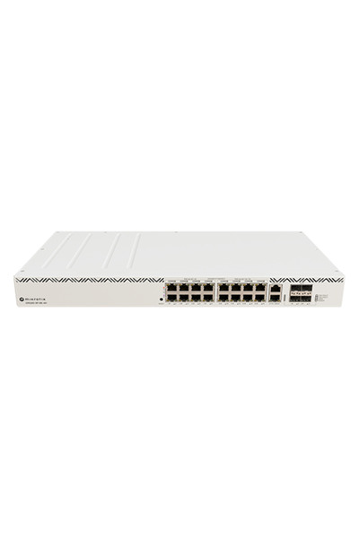 MIKROTIK Switch Gigabit PoE 16xRJ45, consolă 2xRJ45, 4x10G SFP, Management - ...