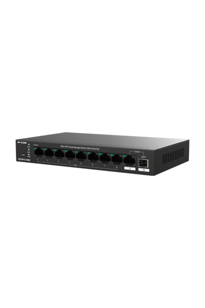 IP-COM 8-port 1G PoE RJ45 Switch, 1 x 1G SFP, 1 x 1G RJ45, 120W, Cloud Manage...