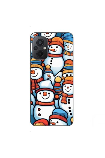 OEM Case compatible with Xiaomi Poco M5 Silicone Gel Tpu Model Snowman Pattern