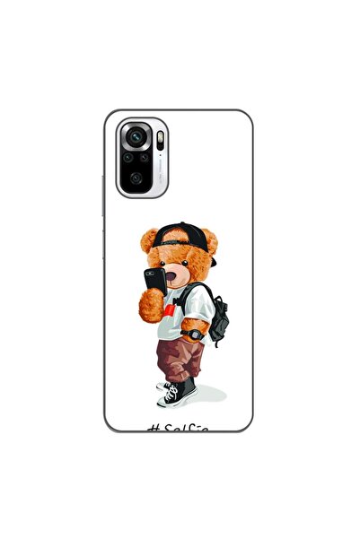 OEM Case compatible with Xiaomi Poco M5s Silicone Gel Tpu Pattern Bear Teddy ...