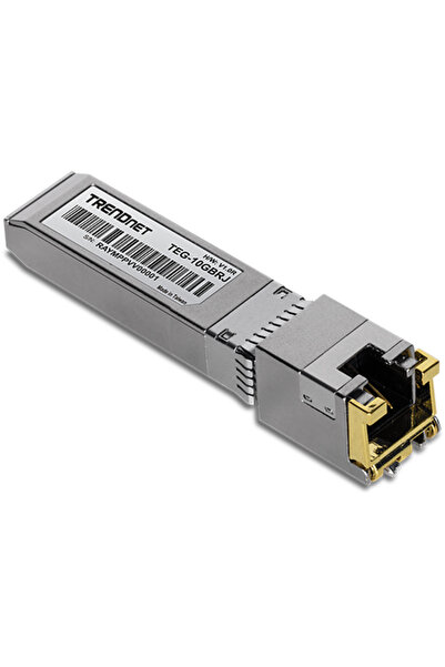 TRENDnet RJ45 SFP+ Module, 1/2.5/5/10G, 100/50/50/30m - TEG-10GBRJ