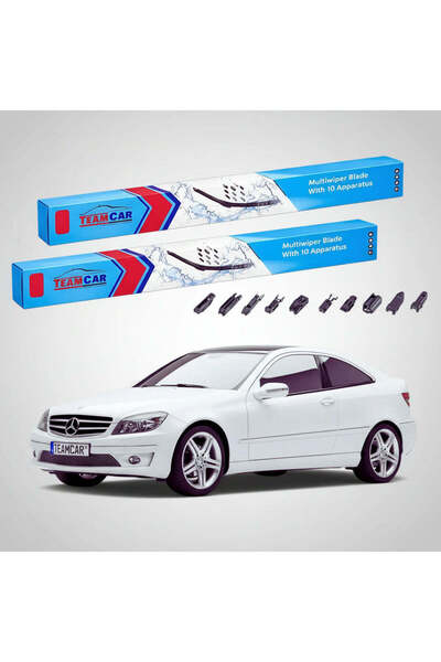 TEAMCAR Windshield wipers Mercedes-Benz CLC CL203 2008-2011 | Front Set Flat ...