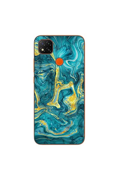 OEM Husa compatibila cu Xiaomi Redmi 9C, 9C NFC Silicon Gel Tpu Model Abstrac...