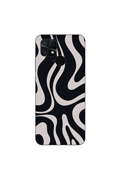 OEM Калъф, съвместим с Xiaomi Poco C40, силиконов гел TPU, монохромен хипноти...