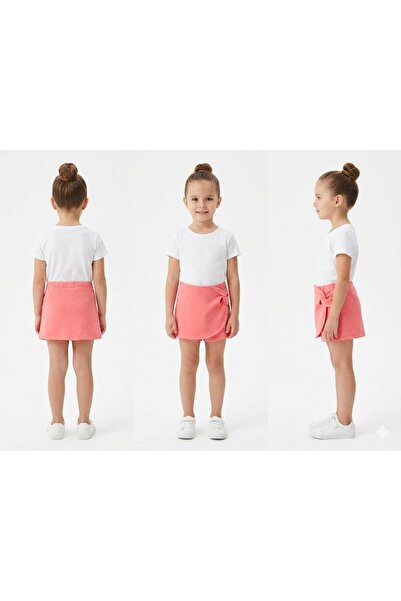 Benetton Girl's Cross-Front Shorts Skirt