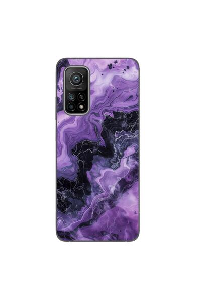 OEM Husa compatibila cu Xiaomi Mi 10T Pro 5G Silicon Gel Tpu Model Abstract P...