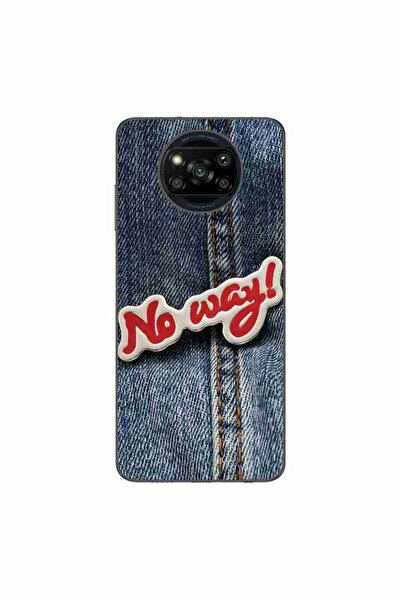 OEM Case compatible with Xiaomi Poco X3 Pro Silicone Gel Tpu Model No Way Jeans