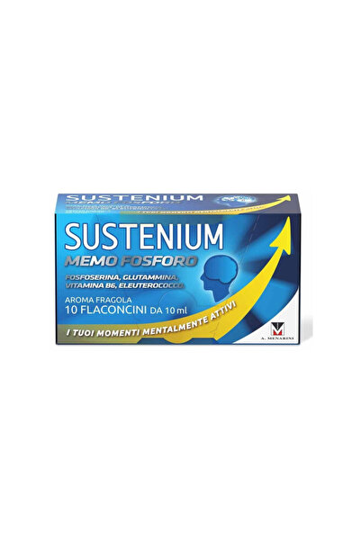 A Menarini Sustenium Memo Phosphorus 10 Vials – Συμπλήρωμα Μνήμης & Πνευματικ...
