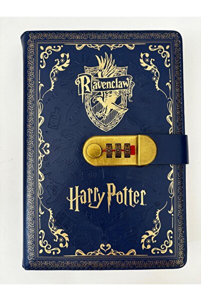 Harry Potter Ravenclaw Şifreli Kilitli Günlük Defter