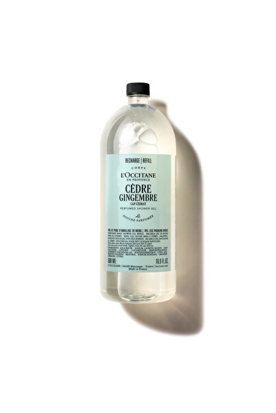 L'Occitane Cap Cédrat Parfümlü Duş Jeli Eko Yedek (Refill), Ağaçkavunu, Limon...