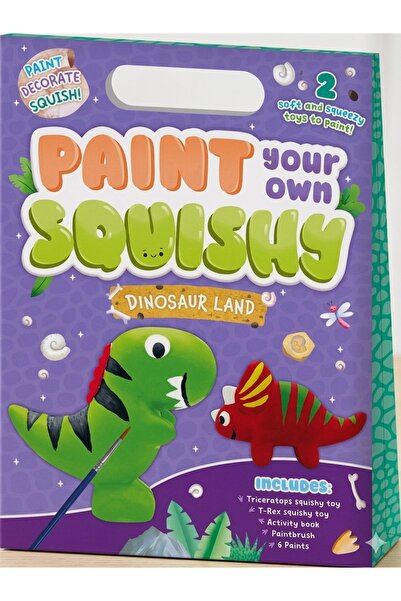 Igloo Books Paint Your Own Squishy: Dinosaur Land