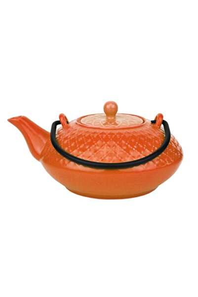 Livada cu Ceai Japanese Porcelain Teapot KUMAMOTO Orange 1.2L