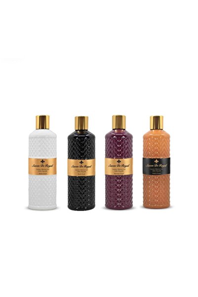Savon De Royal Set 4 bucati Gel de dus Pearl 500 ml