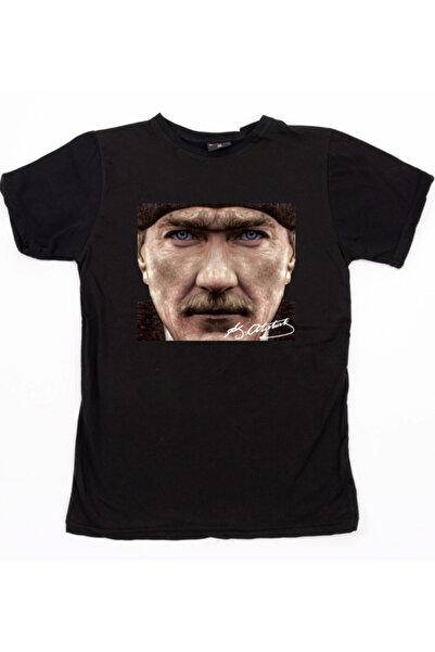 mAddog ATATÜRK ALIVE T SHiRT "kalpak portre" / ARKASI iMZA BASKILI