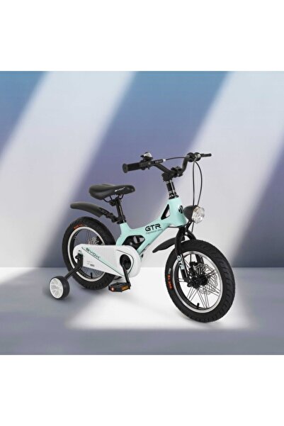 byox Bicicleta copii 3-5 ani GTR Mint 14 inch, cadru magneziu, frane disc, ro...