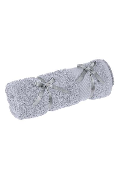 OEM Prosop baie din Bumbac, Gri, Simplu, Absorbant și Moale, 150x100cm