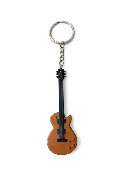 Major Hobi Guitar Keychain Electric Guitar Design 3D Printing Music Themed Ke...