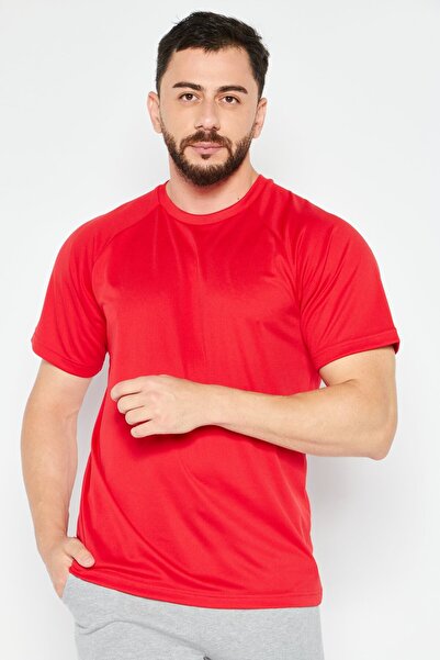 Head Men Sportswear Fit Short Sleeves Training T-Shirt, Red