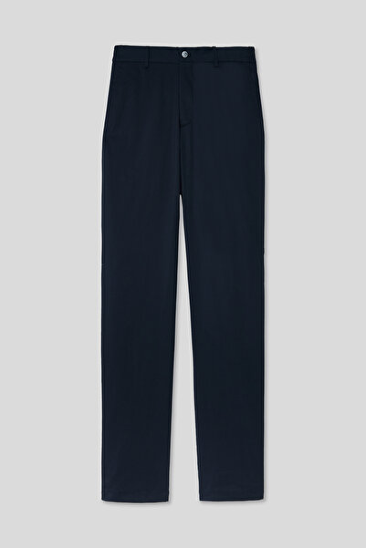 Twn Relaxed Fit (No Pile) Navy Blue Jogger Pants