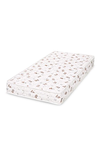 LORELLİ Relax Baby Crib Mattress, 70 x 140 x 12 cm, Elastic Foam, Beige