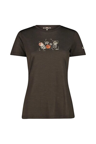 CMP Γυναικείο T-shirt 32T7166 SS 2025-Καφέ-M