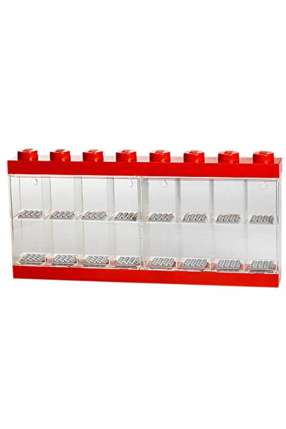 LEGO 40660001 Κουτί αποθήκευσης για 16 μίνι φιγούρες, Κόκκινο