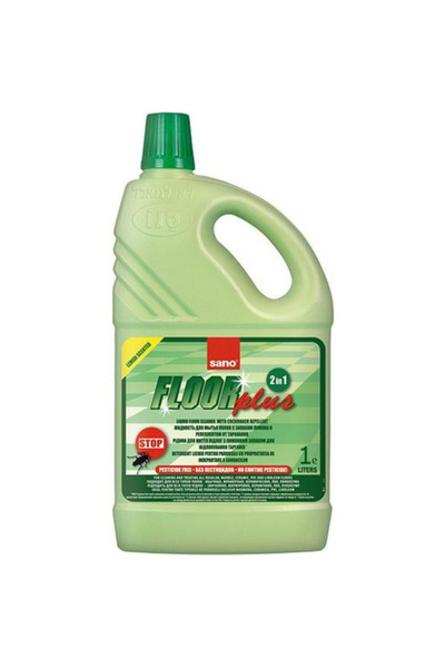 Sano Detergent pentru pardoseli 2 în 1 - Floor Plus 2 în 1, 1000 ml