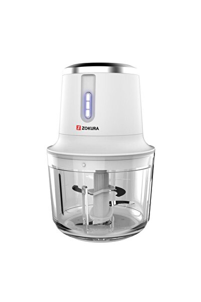 Zokura Z1506 Tocător fără fir, 1L, 200W, 2 viteze, Până la 9 cicluri/încărcar...