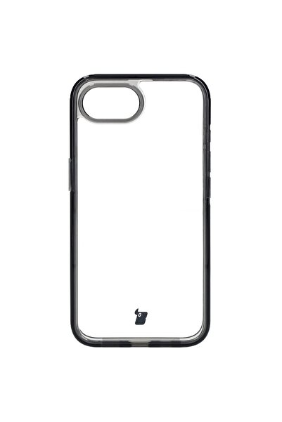 BizonMobile Bizon Halo Case για iPhone 16e / 17e Διαφανές Μαύρο