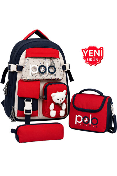 Freedom Set de 3 ghiozdane pentru școala primară model coreean, rucsac imperm...