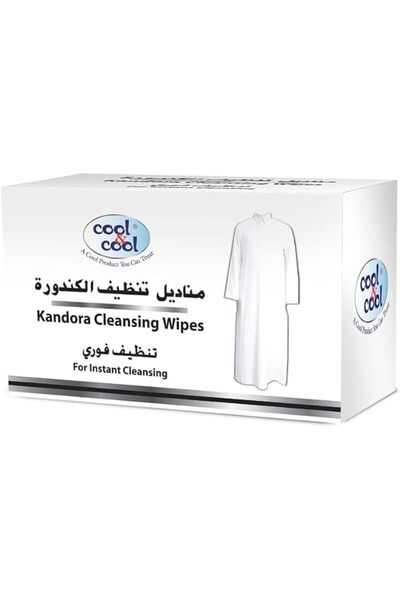 COOL & COOL مناديل تنظيف الكاندورا - 12 منديل