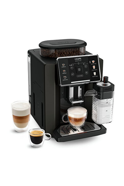 Krups Aparat de cafea automat Sensation Milk M50 EA912910, 1450W, 15 bari, 6 ...