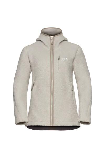 Jack Wolfskin Дамски поларен суитшърт Cradle Mountain Pile-Cream-XS