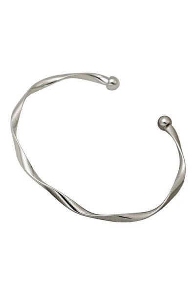 OEM Bratara dama metalica rasucita, eleganta, minimalista