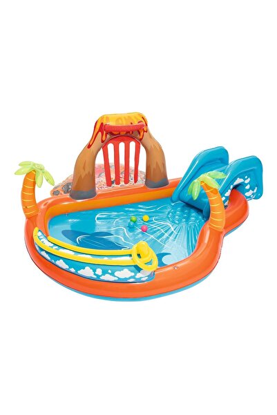 BESTWAY Loc de joacă gonflabil Lava Lagoon 265 x 265 x 104 cm 53069