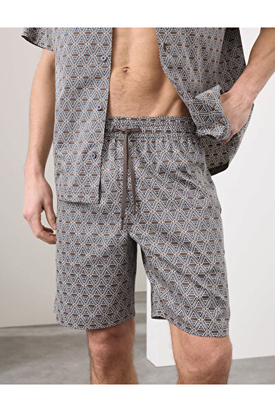 Marks & Spencer Autograph Desenli Pijama Şortu