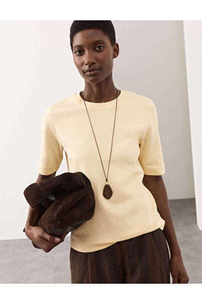 Marks & Spencer Pamuk Karışımlı T-Shirt
