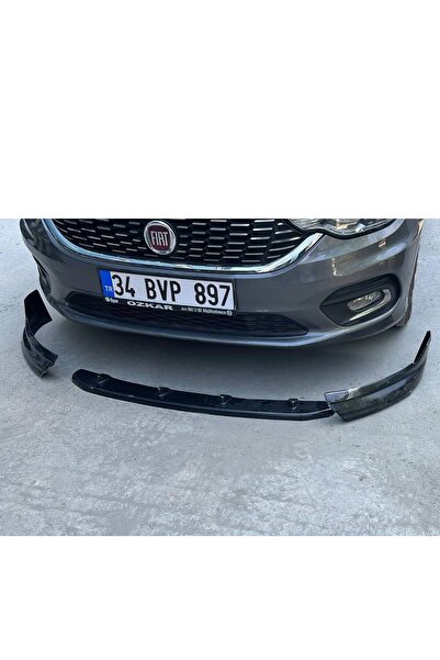 Fiat EGEA MAKYAJSIZ KASA 3 PARÇ PARLAK SİYAH ÖN EK