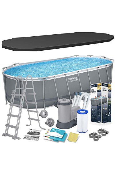 BESTWAY Piscină de grădină cu cadru 549 x 274 x 122 cm 12-în-1 56710